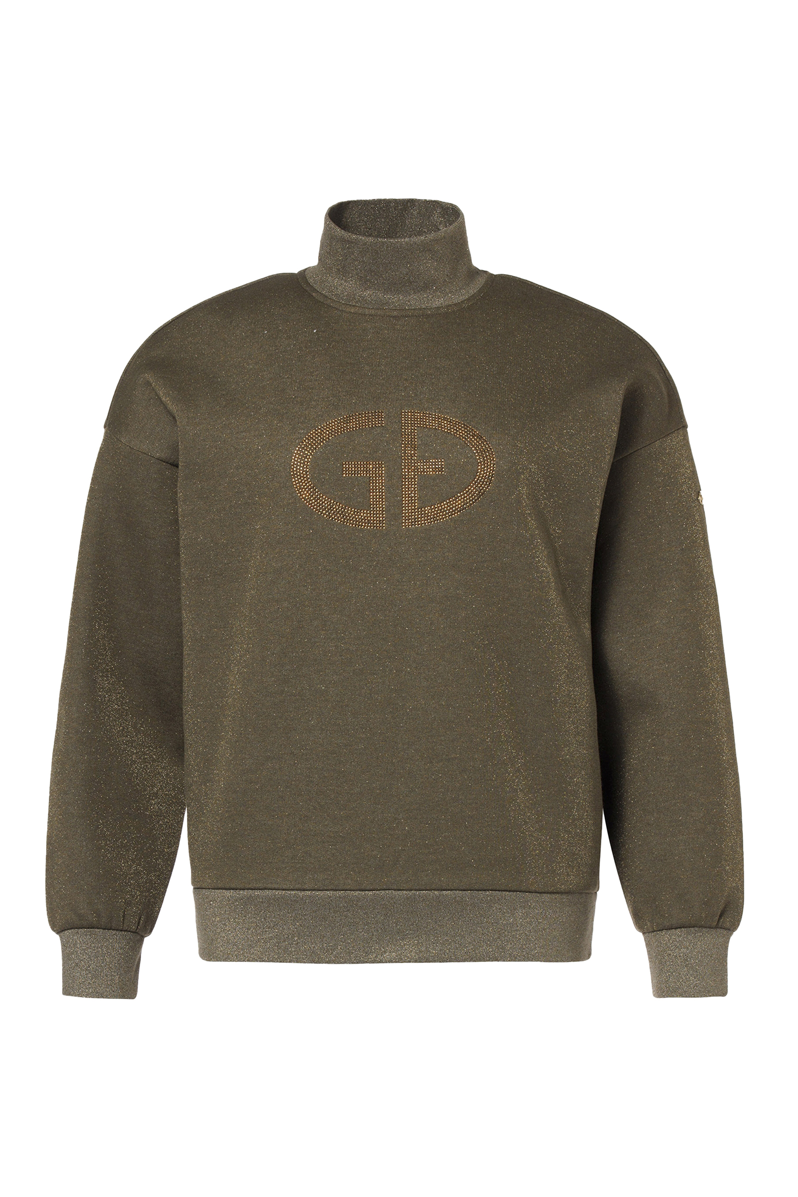 Casual dames sweater groen