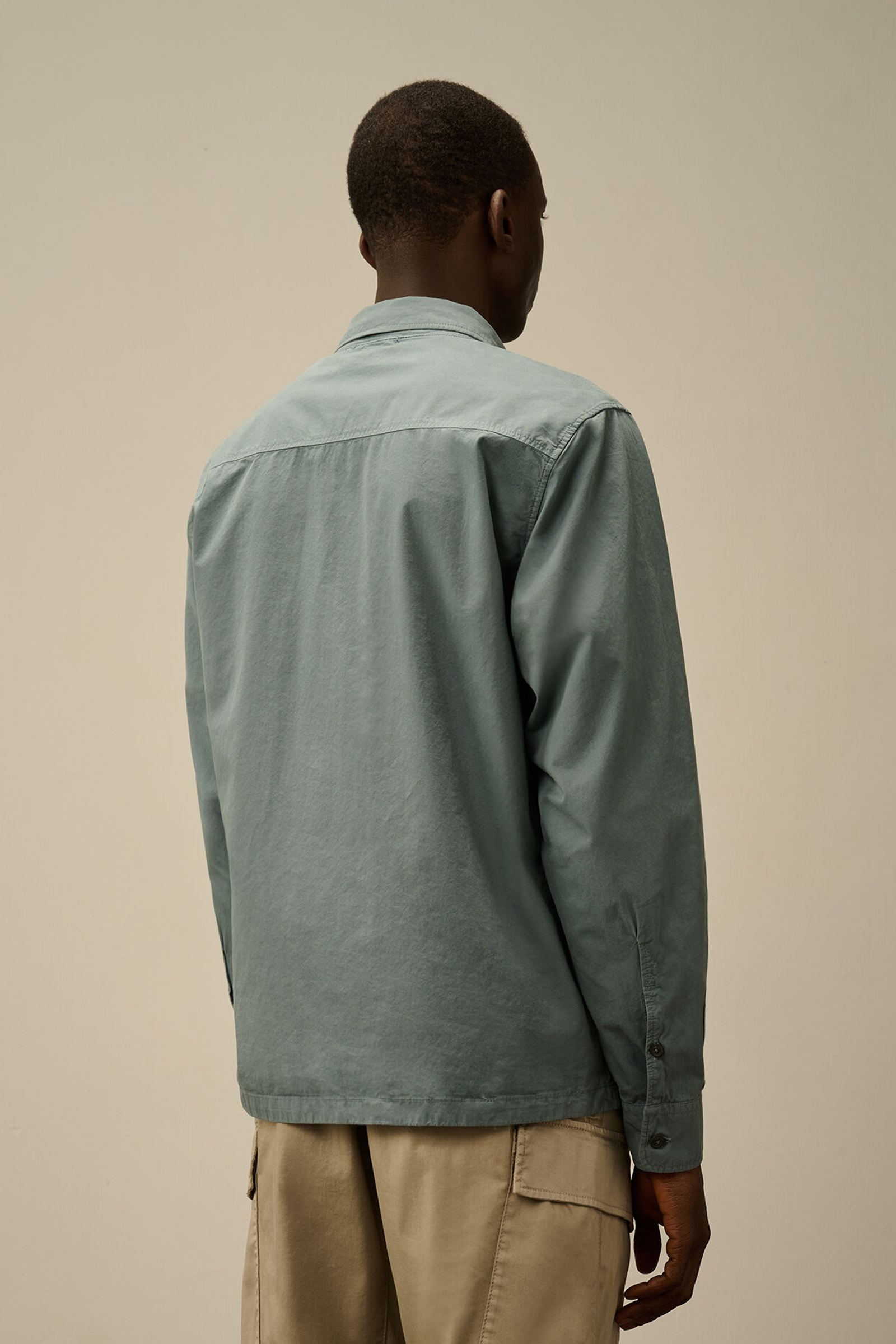 C.P. Company OOGANIC GABARDINE Grijs-1 3