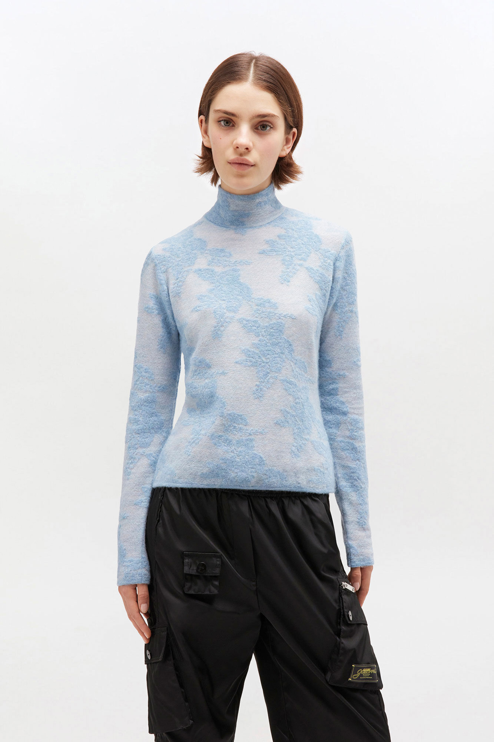 Dames top blauw