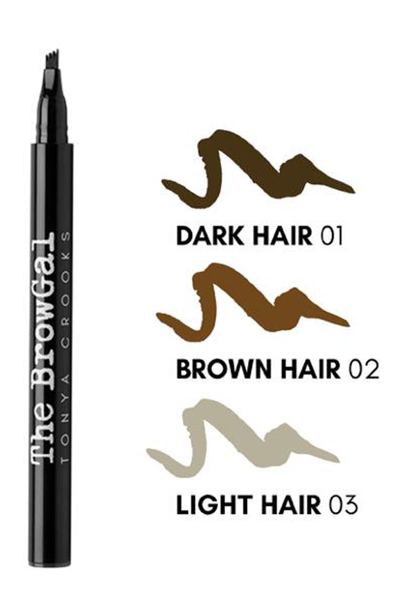 The Browgal TATTOO BROW 002 BROWN INK IT OVER Diversen-4 3