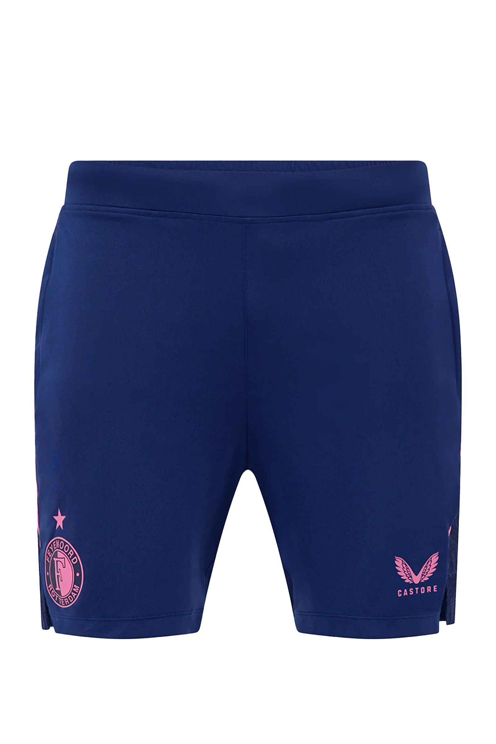Voetbal heren club short  blauw