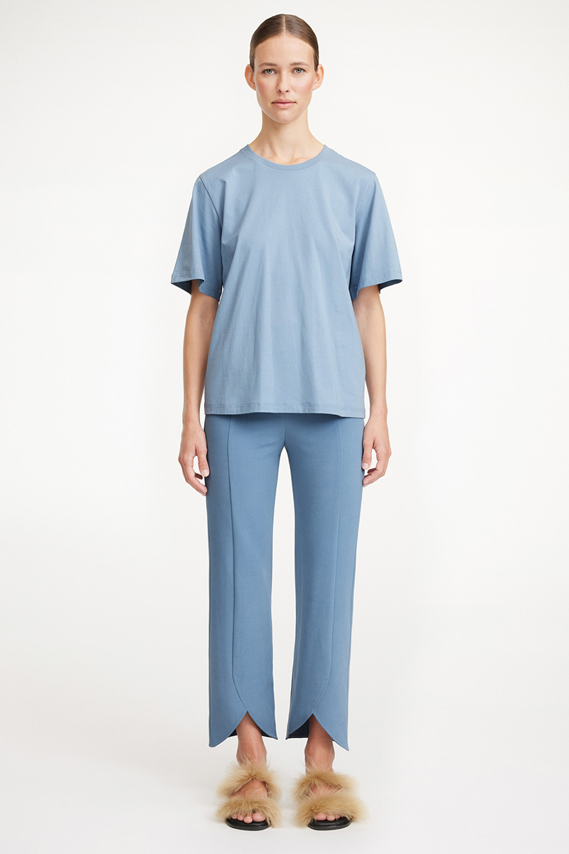 Dames broek blauw