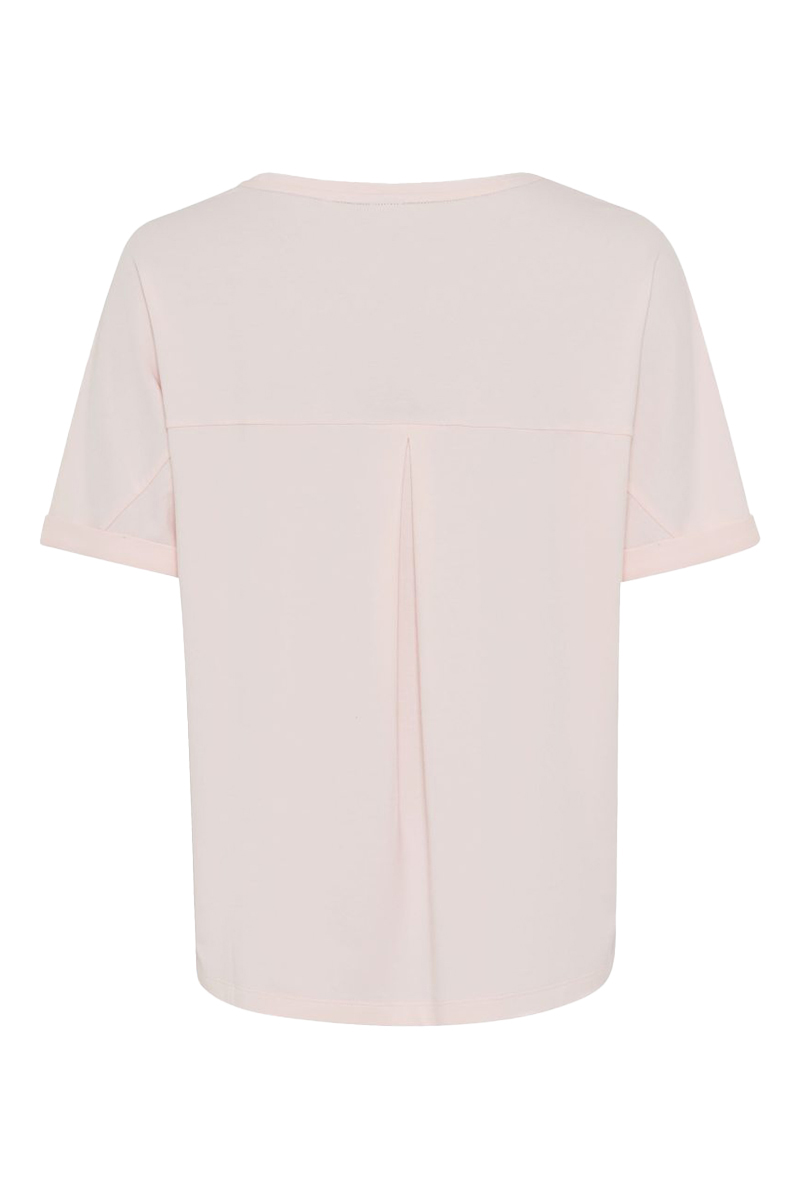 Dames t-shirt korte mouw rose