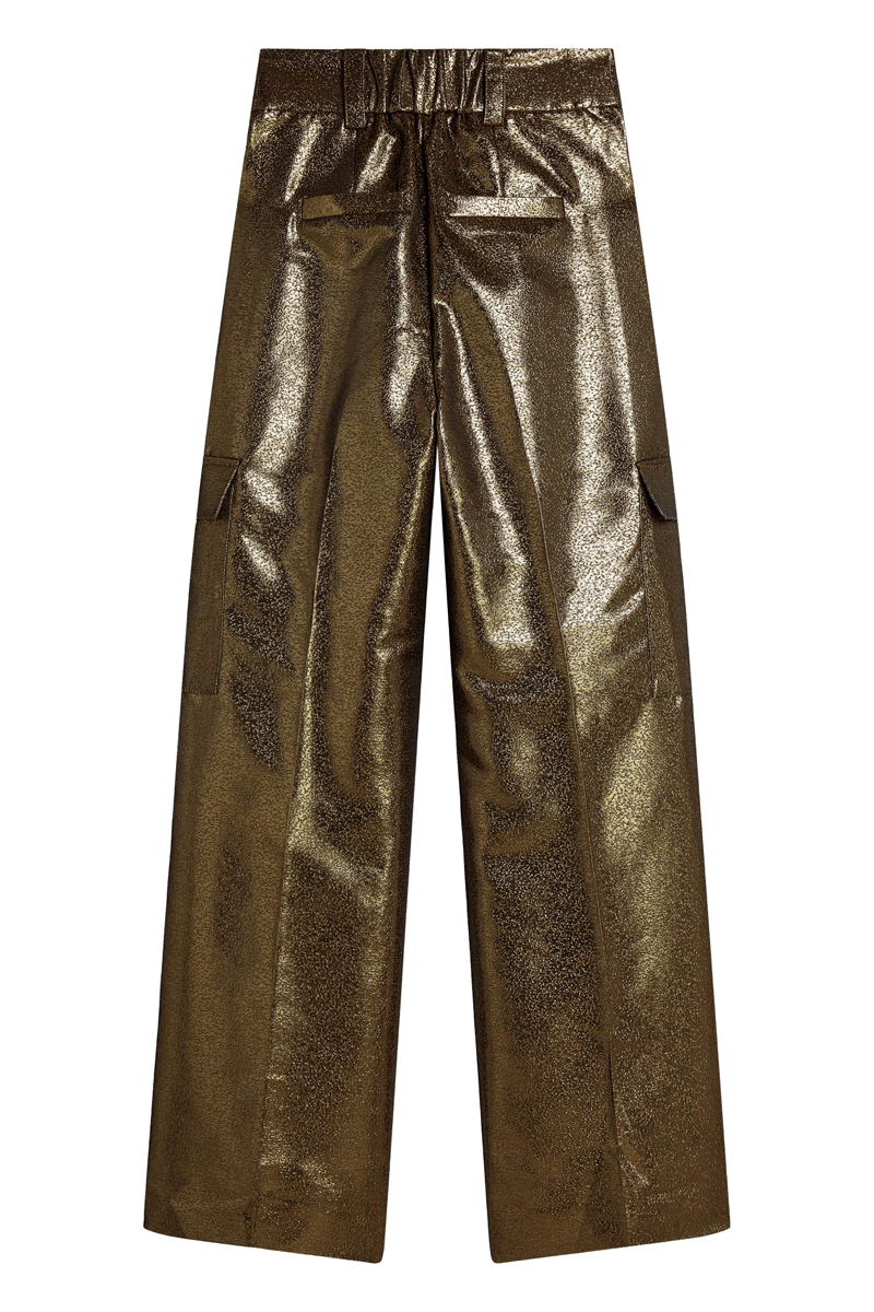 Dames broek goud