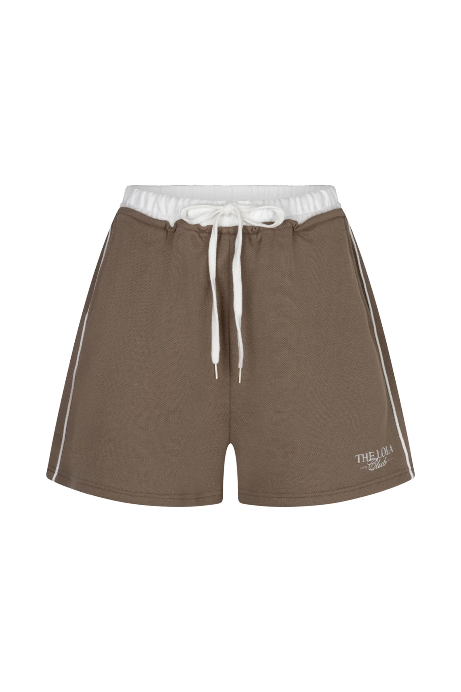 Casual dames short bruin