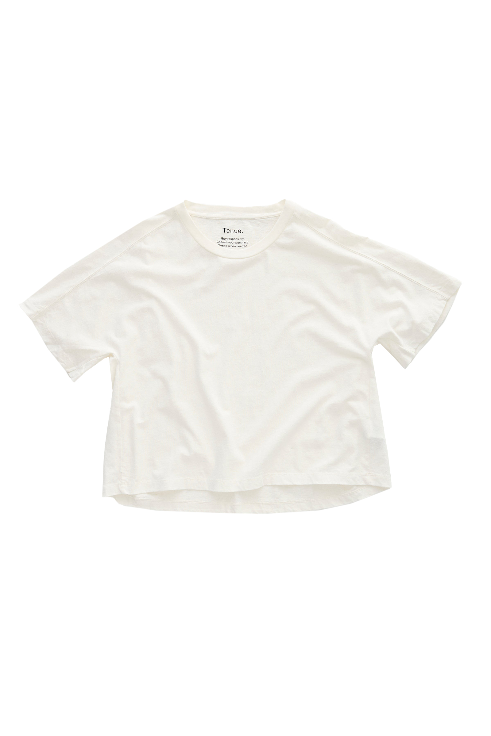 Dames t-shirt korte mouw wit