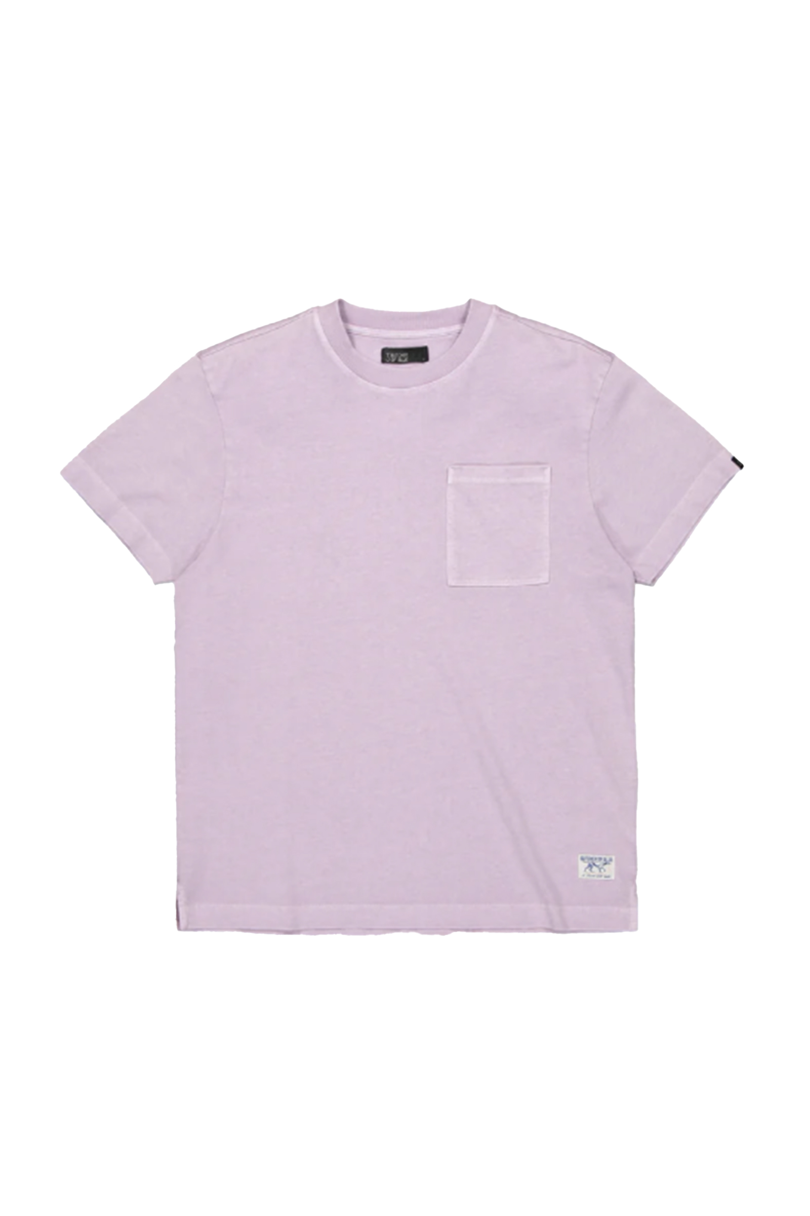 Heren t-shirt kortemouw paars