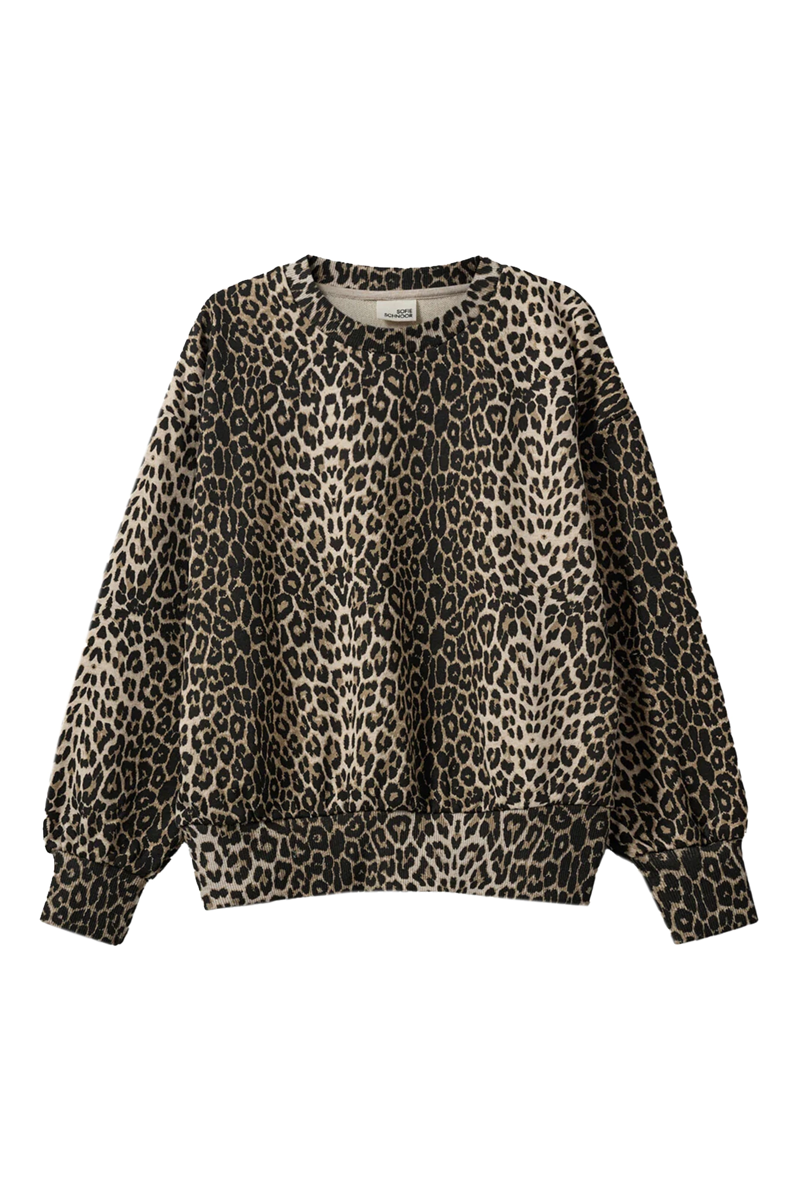 Sofie Schnoor Elisy sweatshirt bruin/beige-1 1