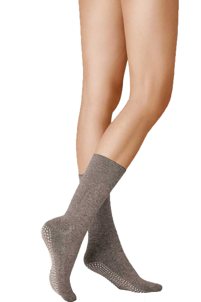 Kunert Homesocks Bruin/Beige-1 1