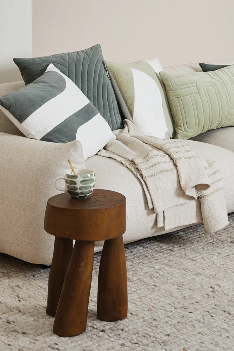 Home deco accessoires bruin