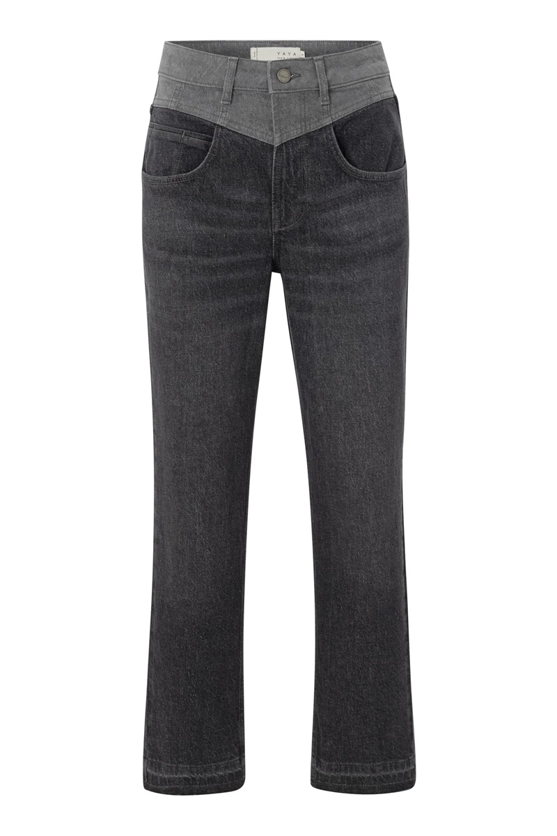 Dames jeans grijs