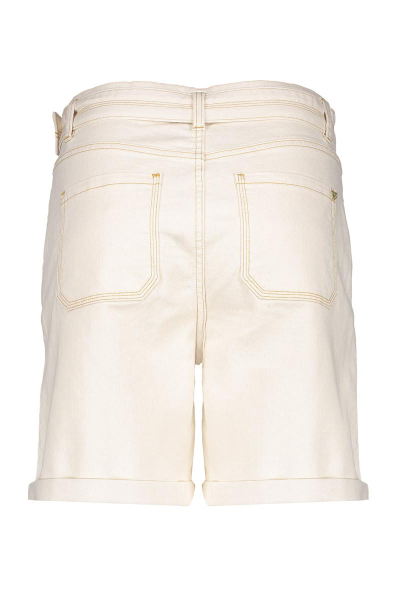 Dames short ecru