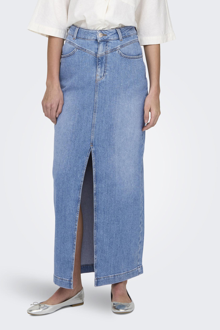 Dames rok blauw