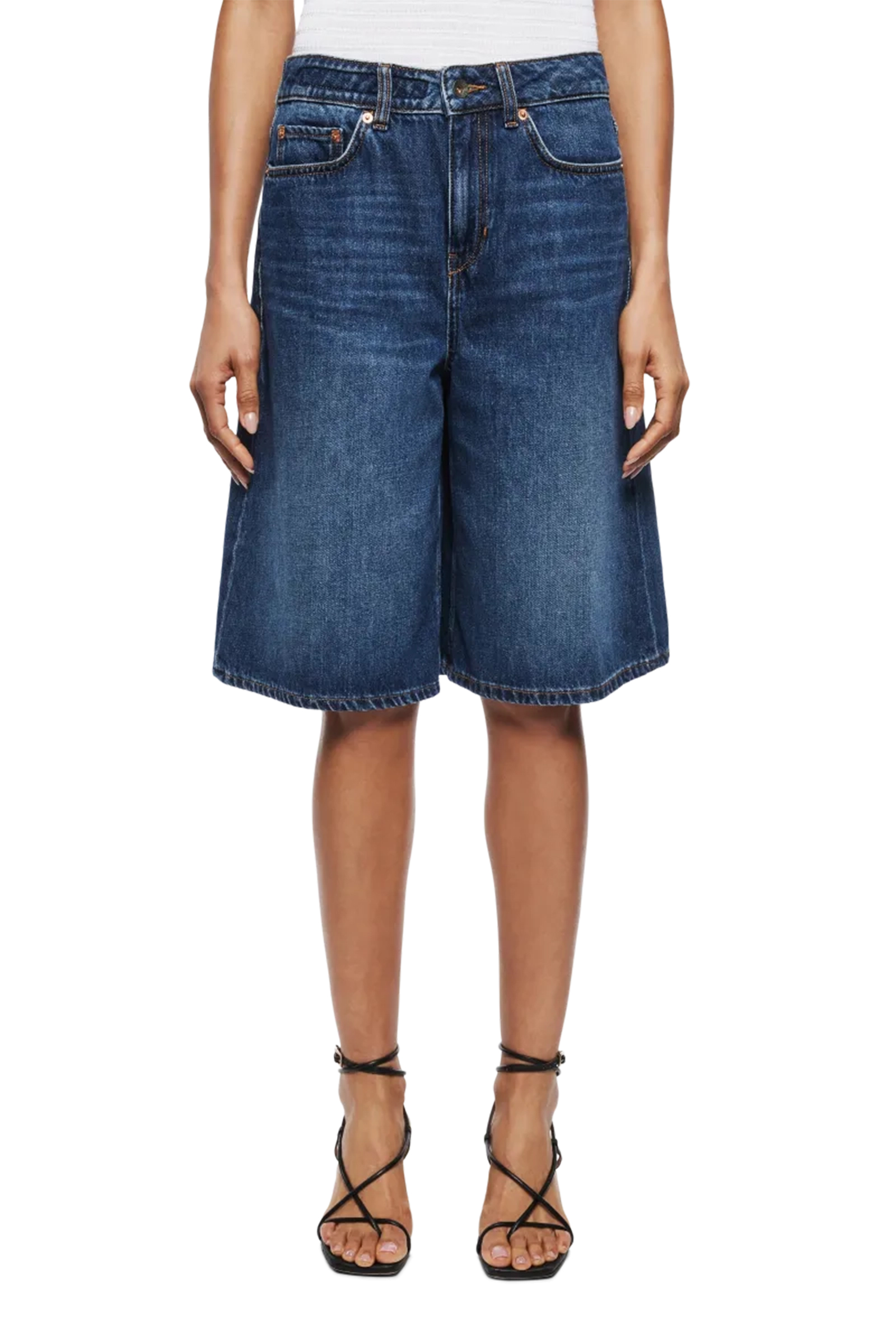 Dames broek blauw