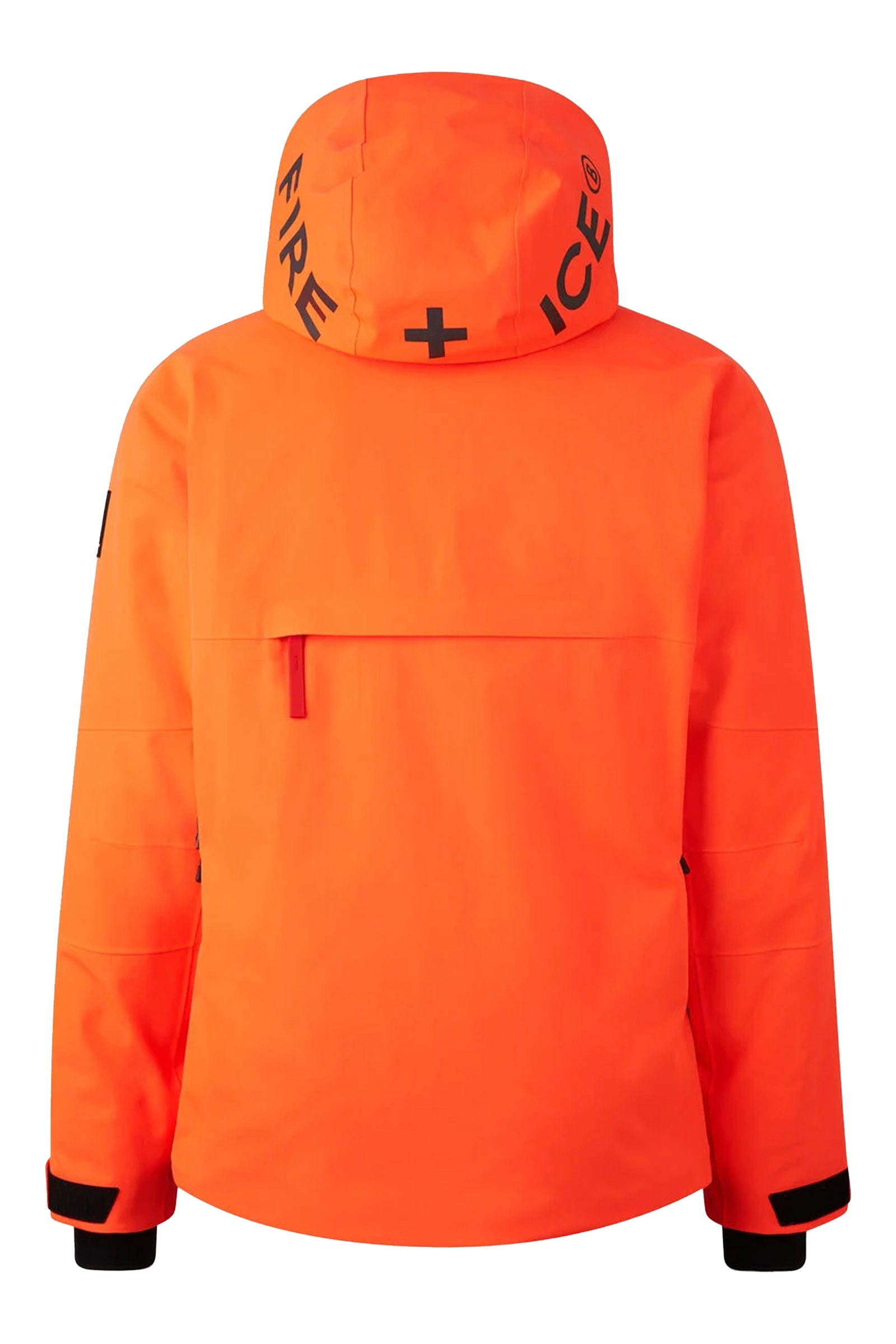 Wintersport heren jack oranje