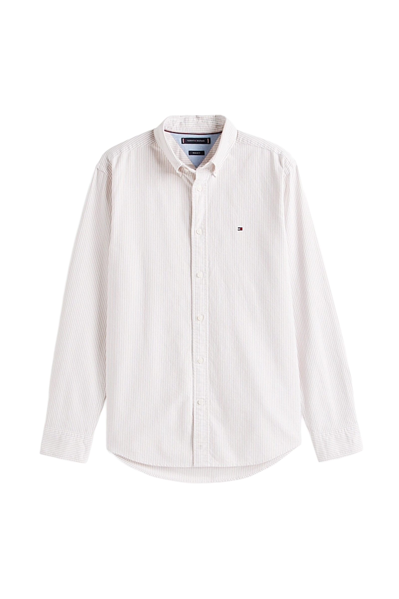 Heren overhemd lm casual wit