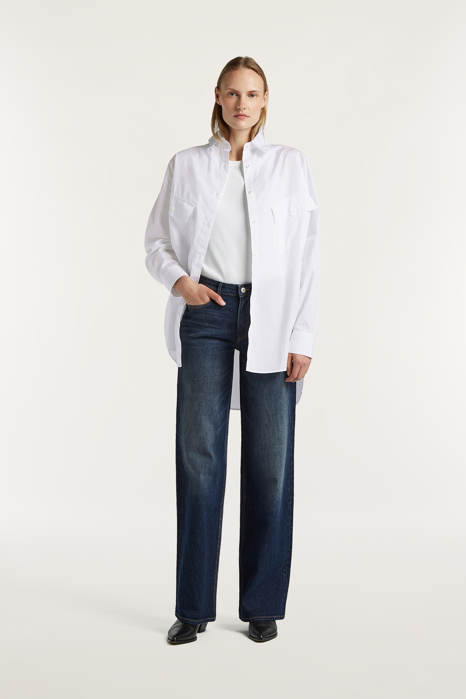 Dames jeans blauw