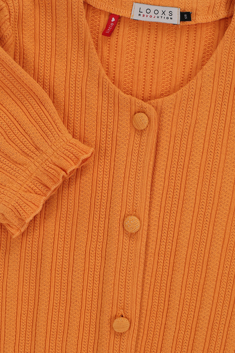 Meisjes vest oranje