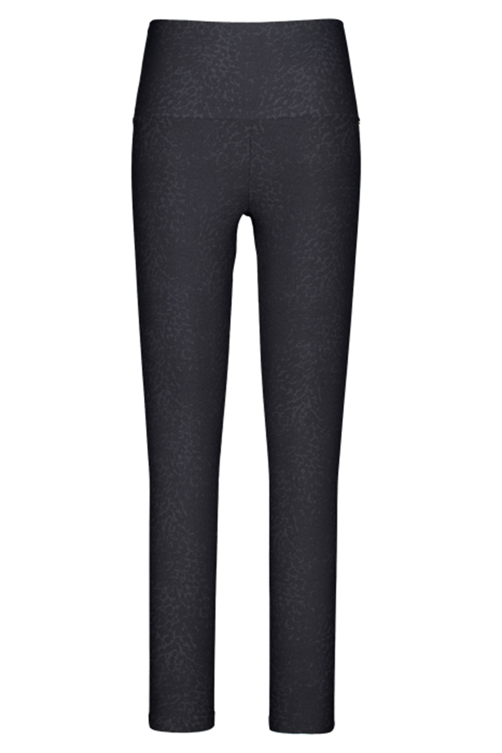 Fitness dames tight lang zwart