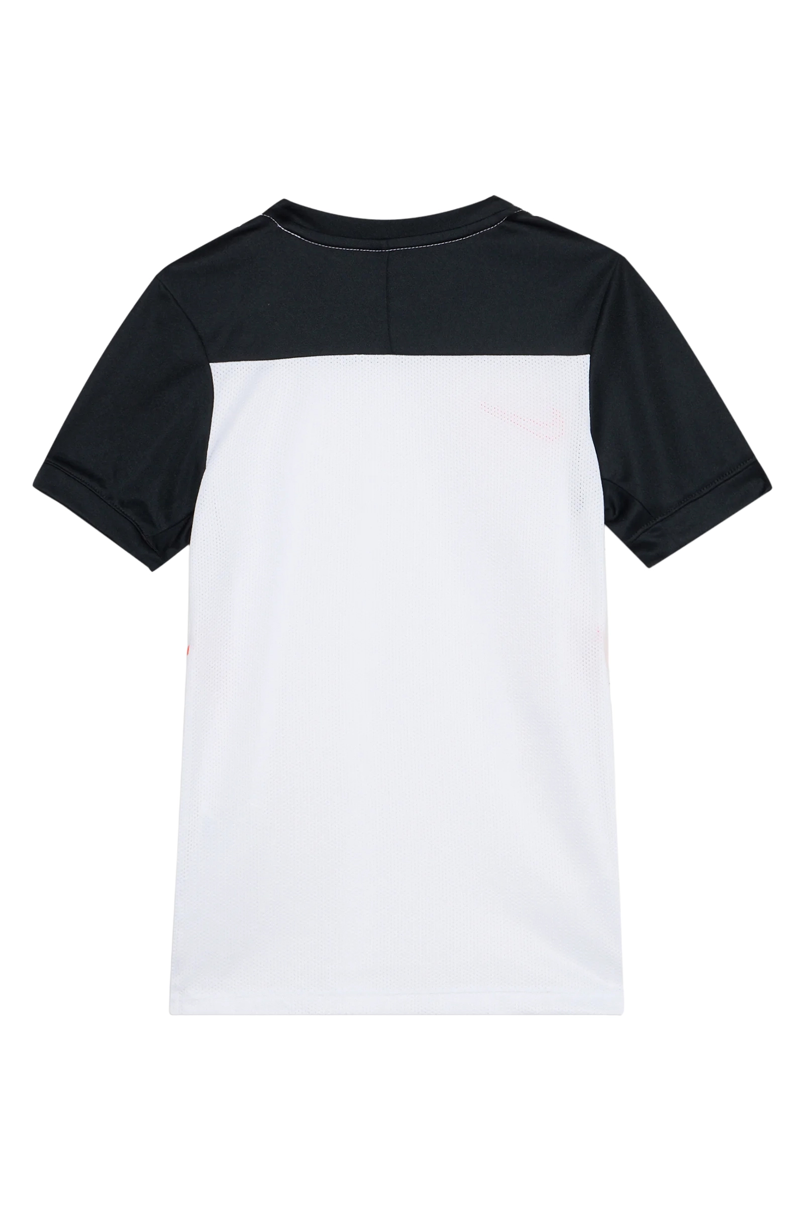 Voetbal jongens t-shirt km wit