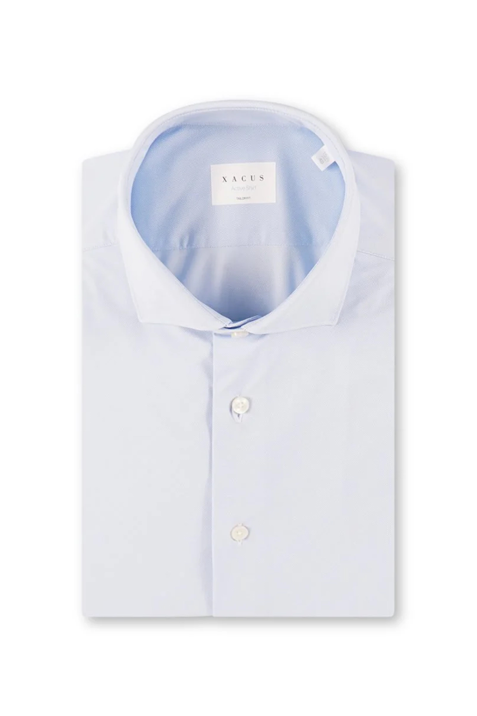 Dames blouse lange mouw blauw