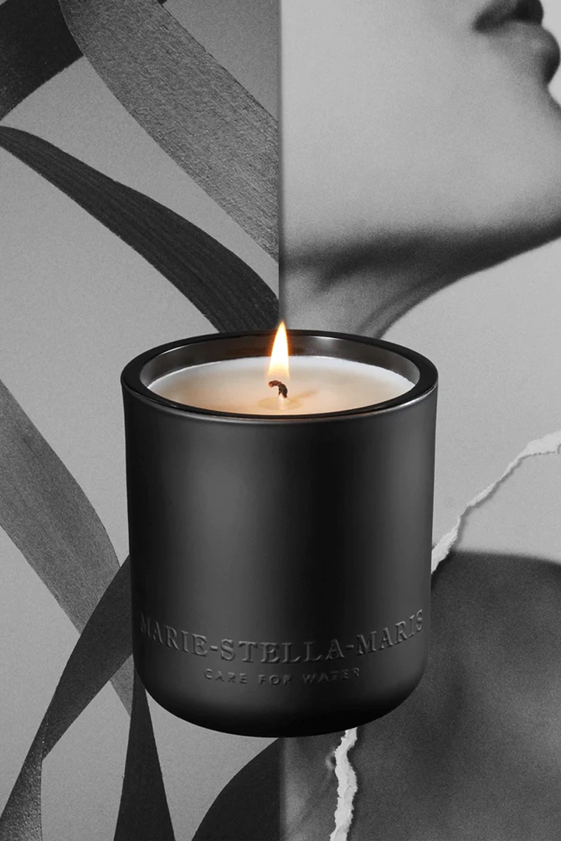 Marie Stella Maris Scented Candle Rock Roses 300 gr Monochrome Edition Diversen-4 2