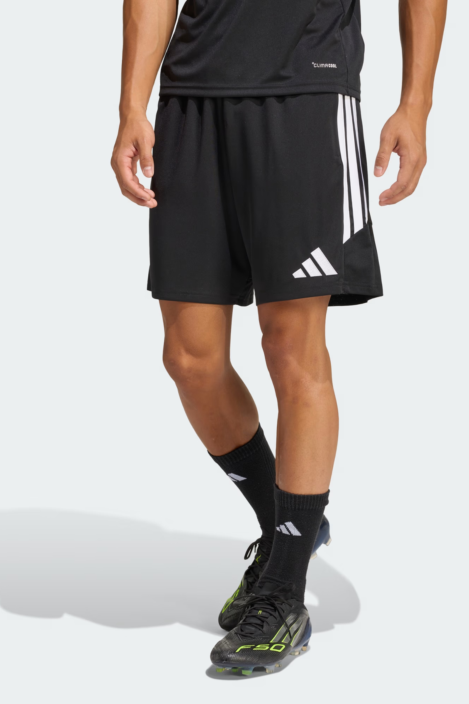 Voetbal jongens short zwart