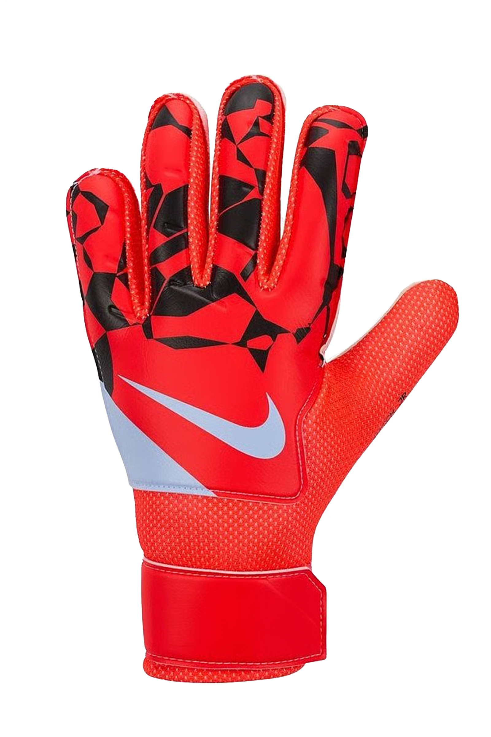 Voetbal keepershandschoenen jr rood