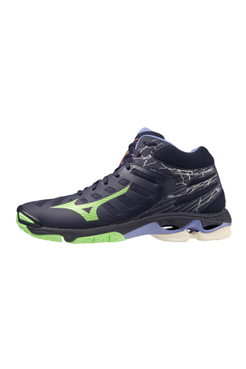 Mizuno Sarl Wave Voltage Mid Blauw-1 1