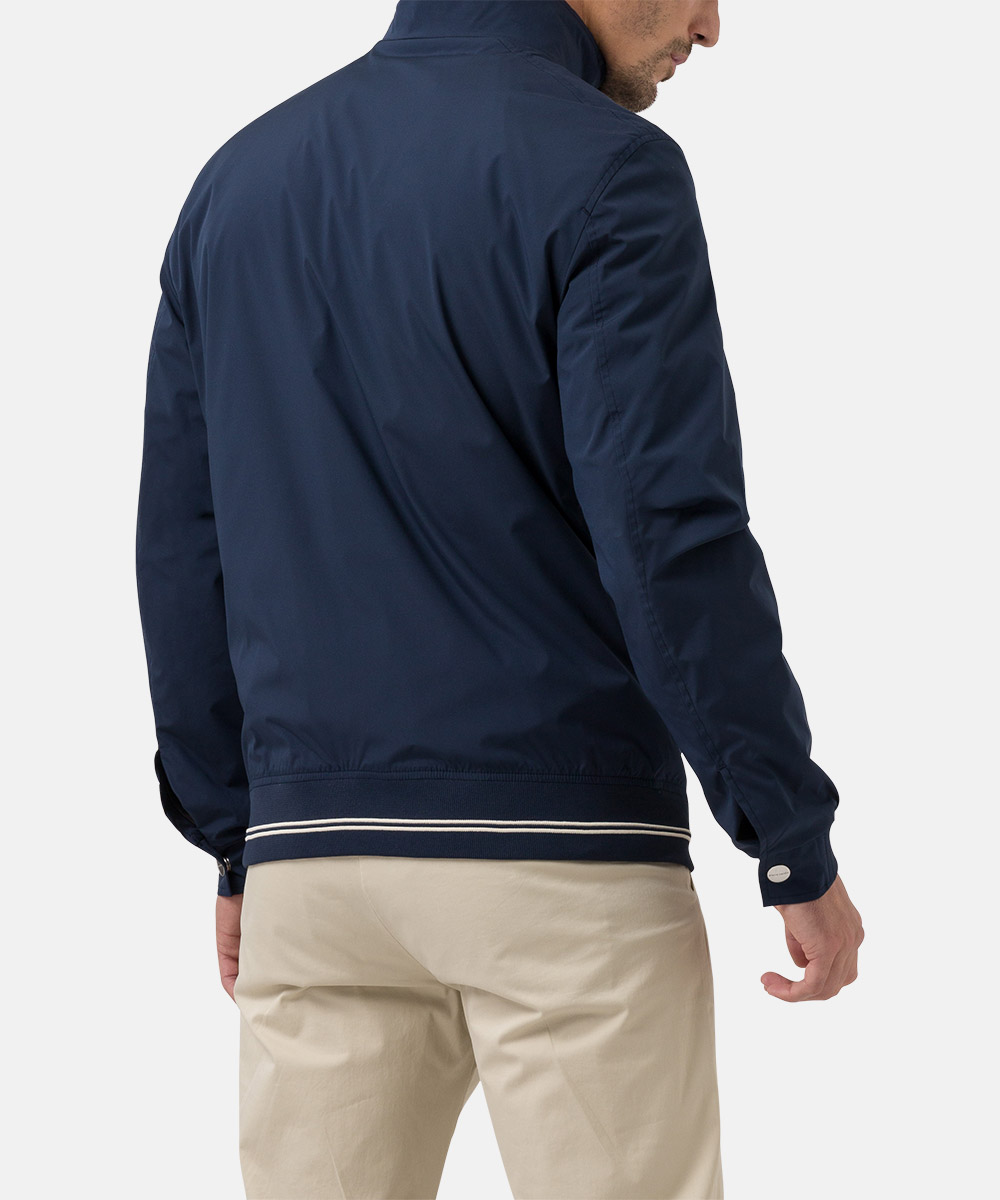 Heren jas blauw