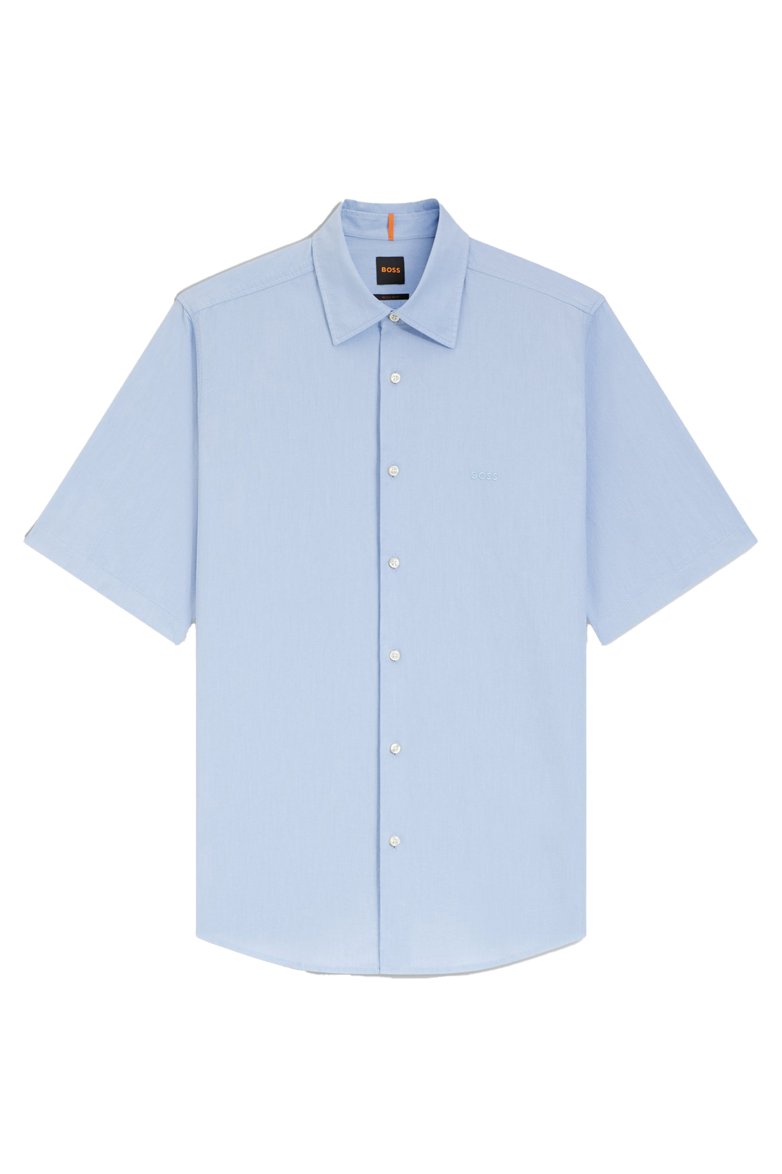 Heren overhemd km dressual blauw