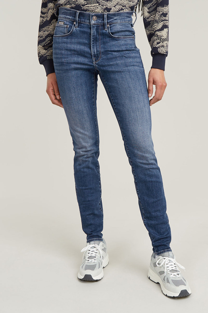 Dames jeans blauw