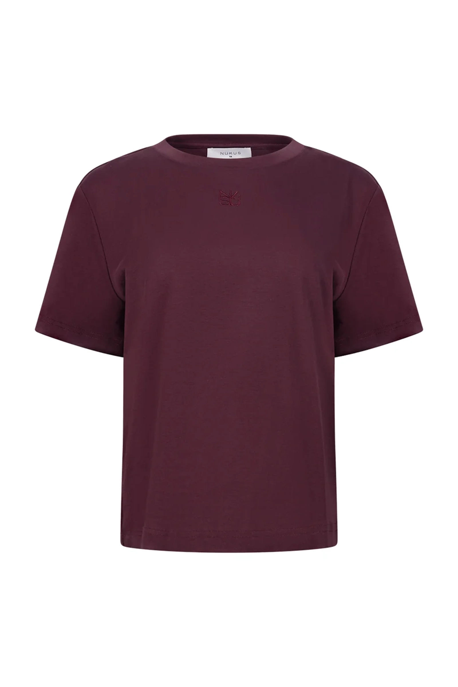 Dames t-shirt korte mouw rood
