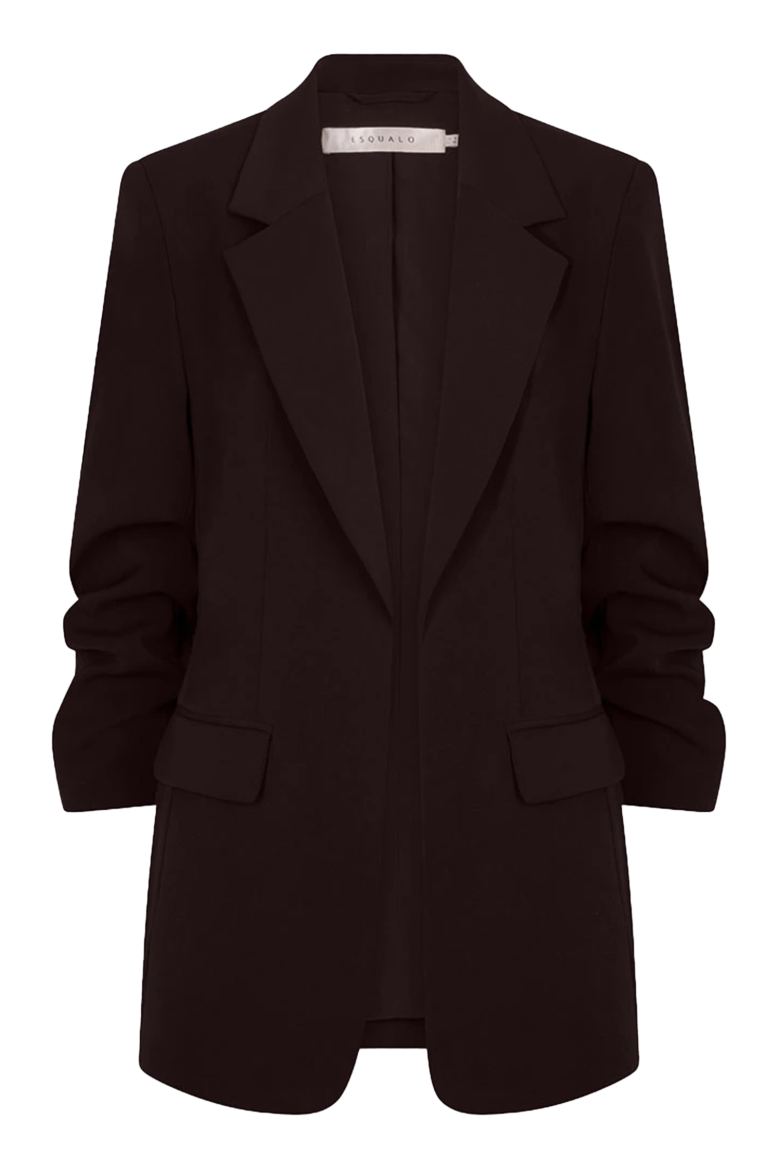 Dames blazer bruin