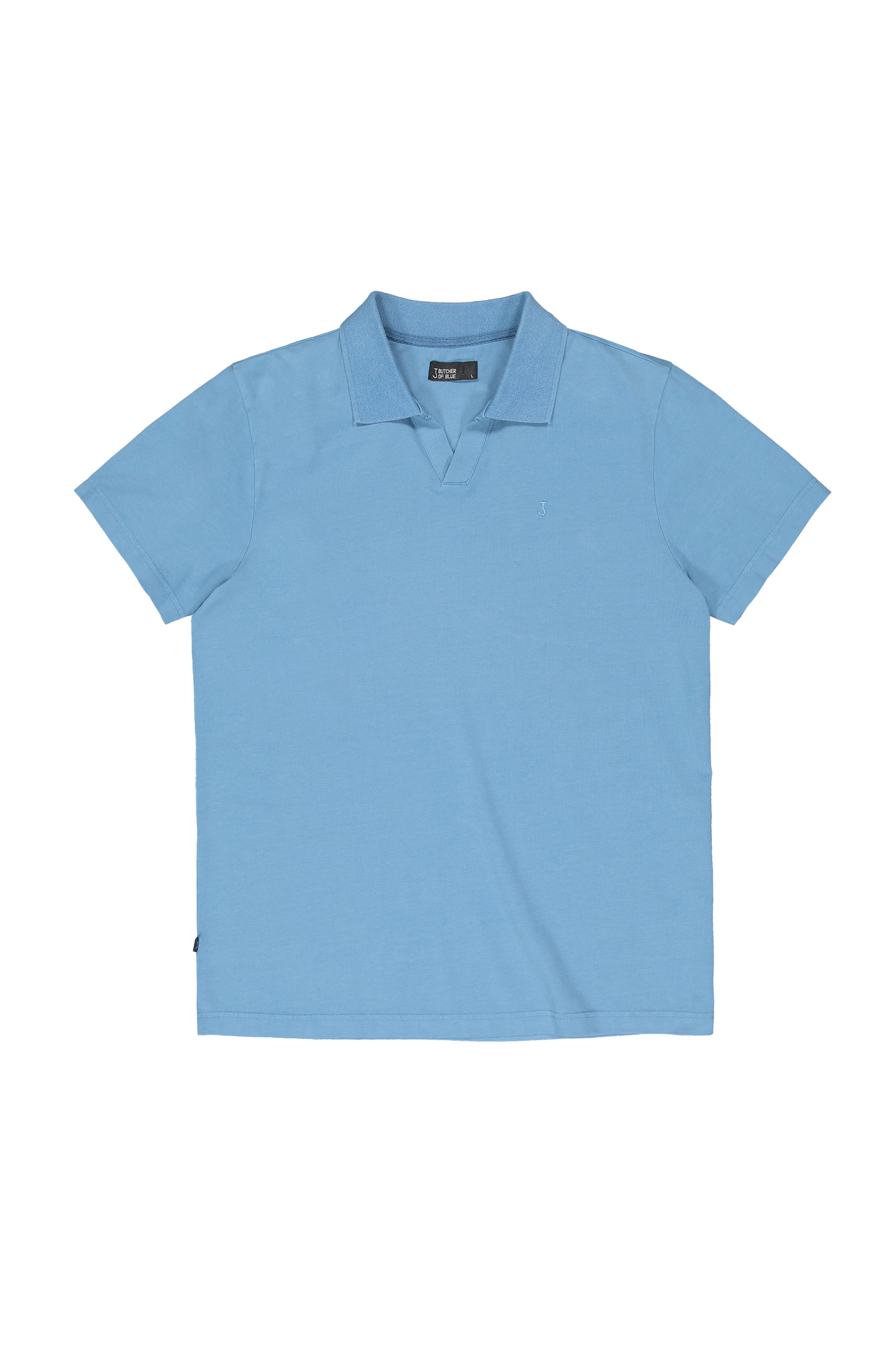 Butcher of Blue Alain Jersey Polo Blauw-1 1