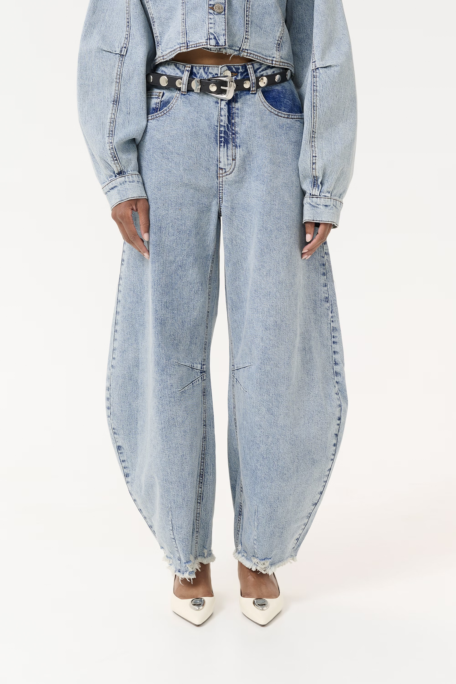 Dames jeans blauw