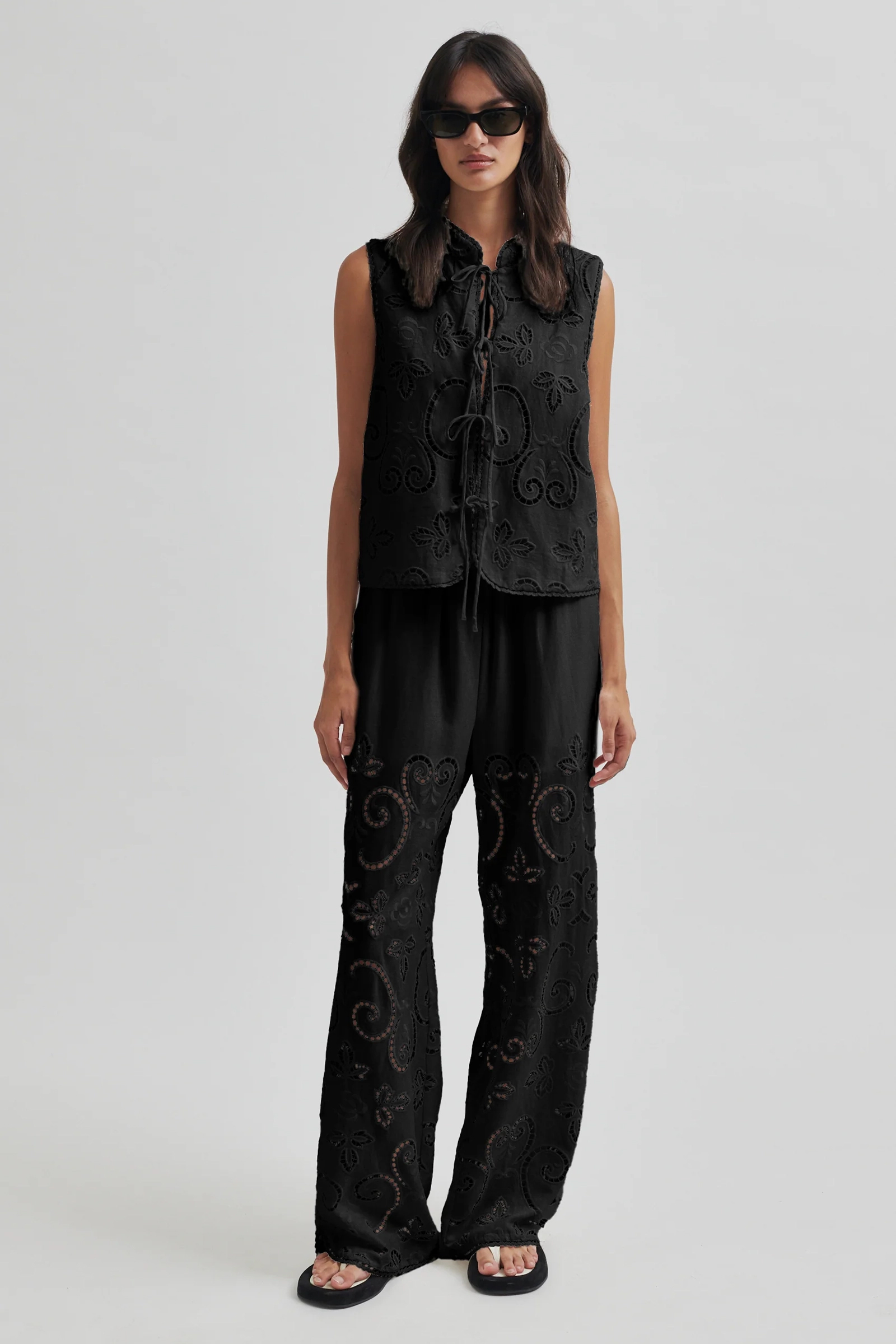 Dames broek zwart