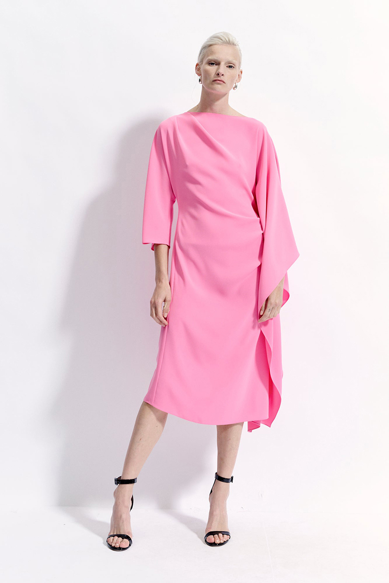 Dames jurk rose