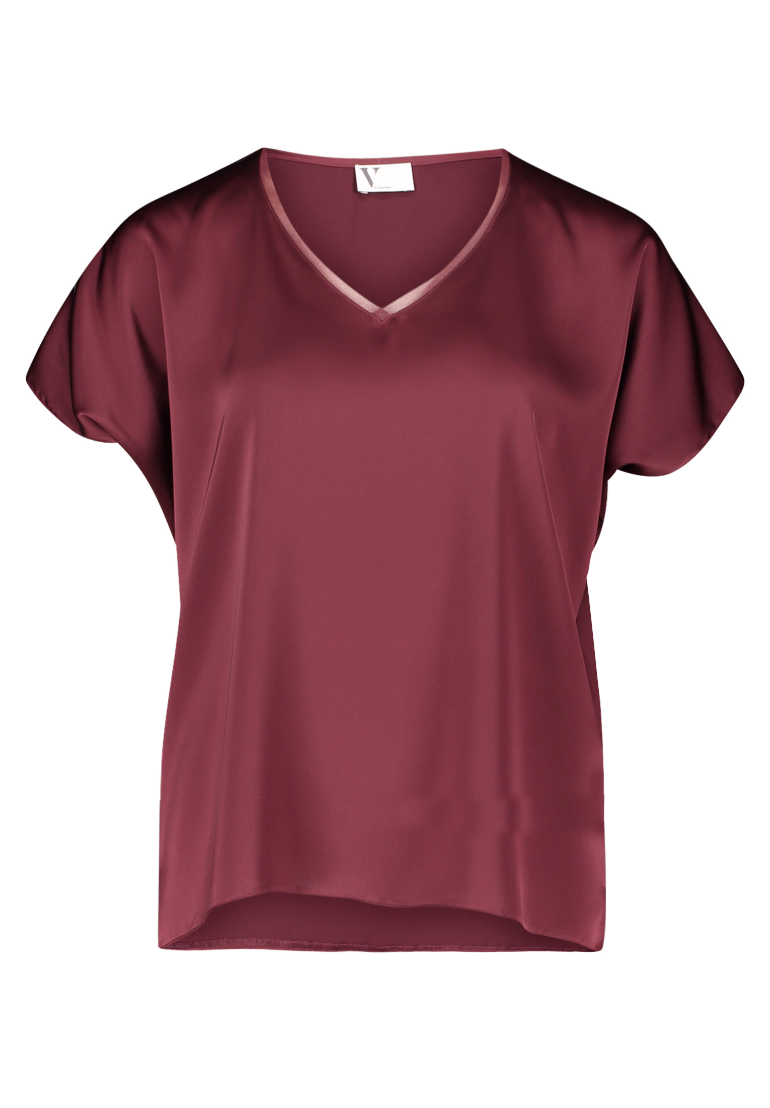 Vera Mont Bluse Lang 1/2 Arm Deep Dahlia 1