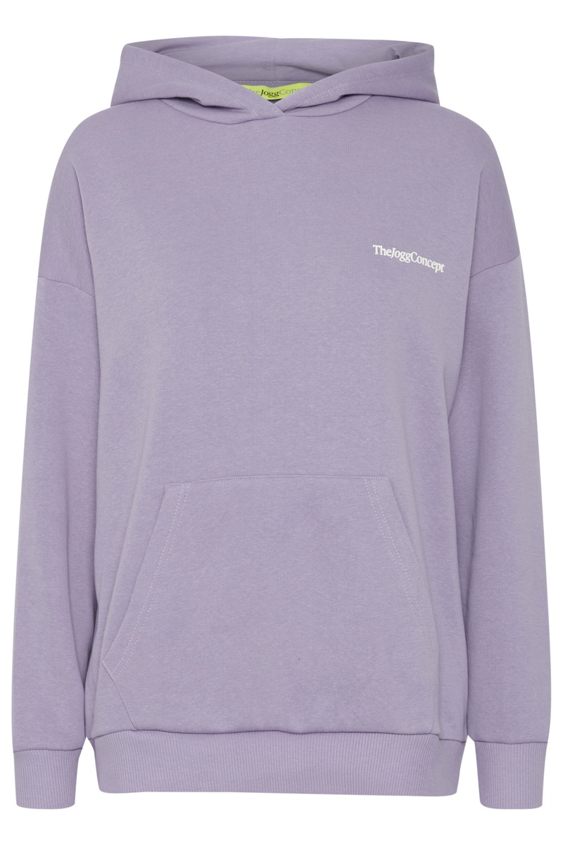 The Jogg Concept JCFARINE HOODIE SWEATSHIRT - JERSEY Paars-1 1