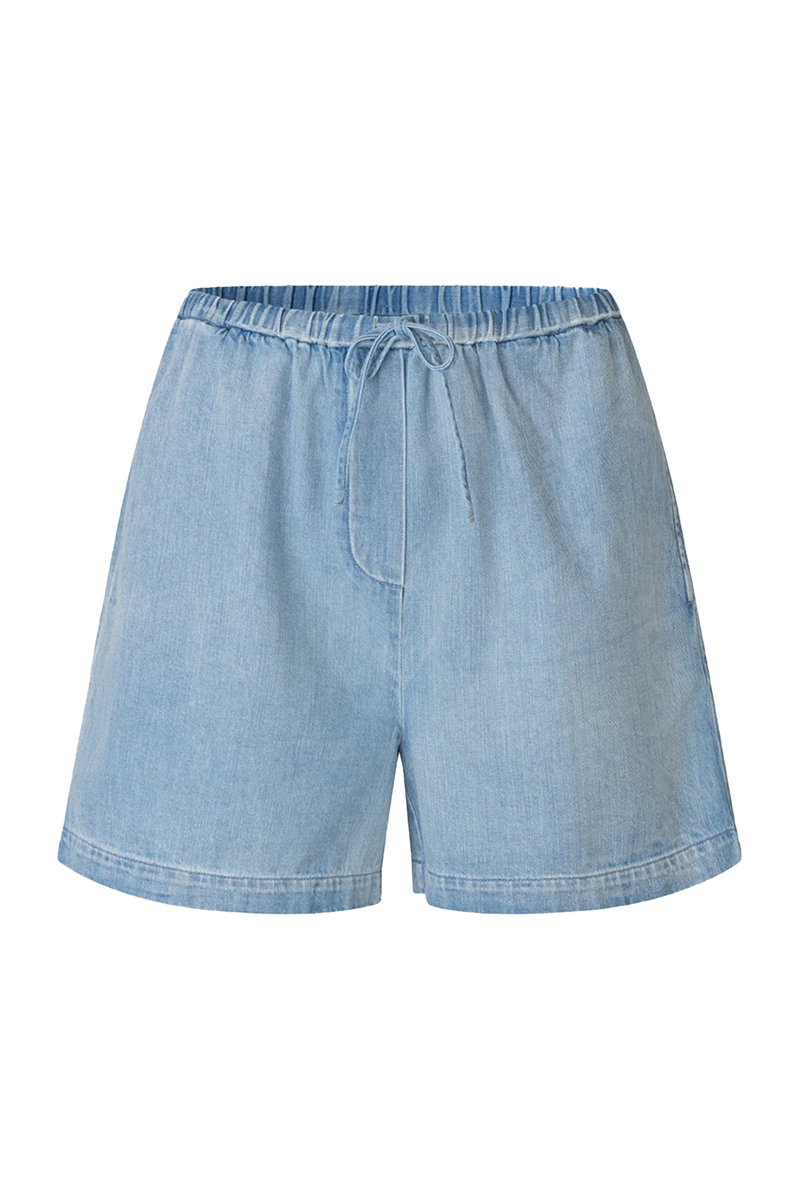 Dames short blauw