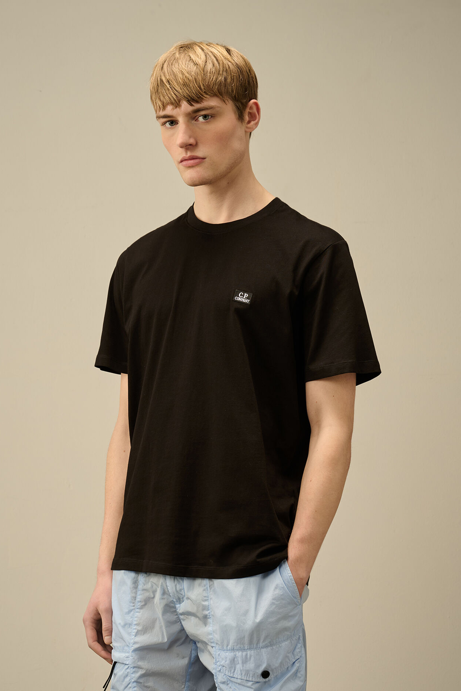 Heren t-shirt kortemouw zwart