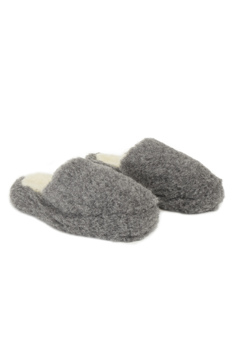 Pantoffels grijs