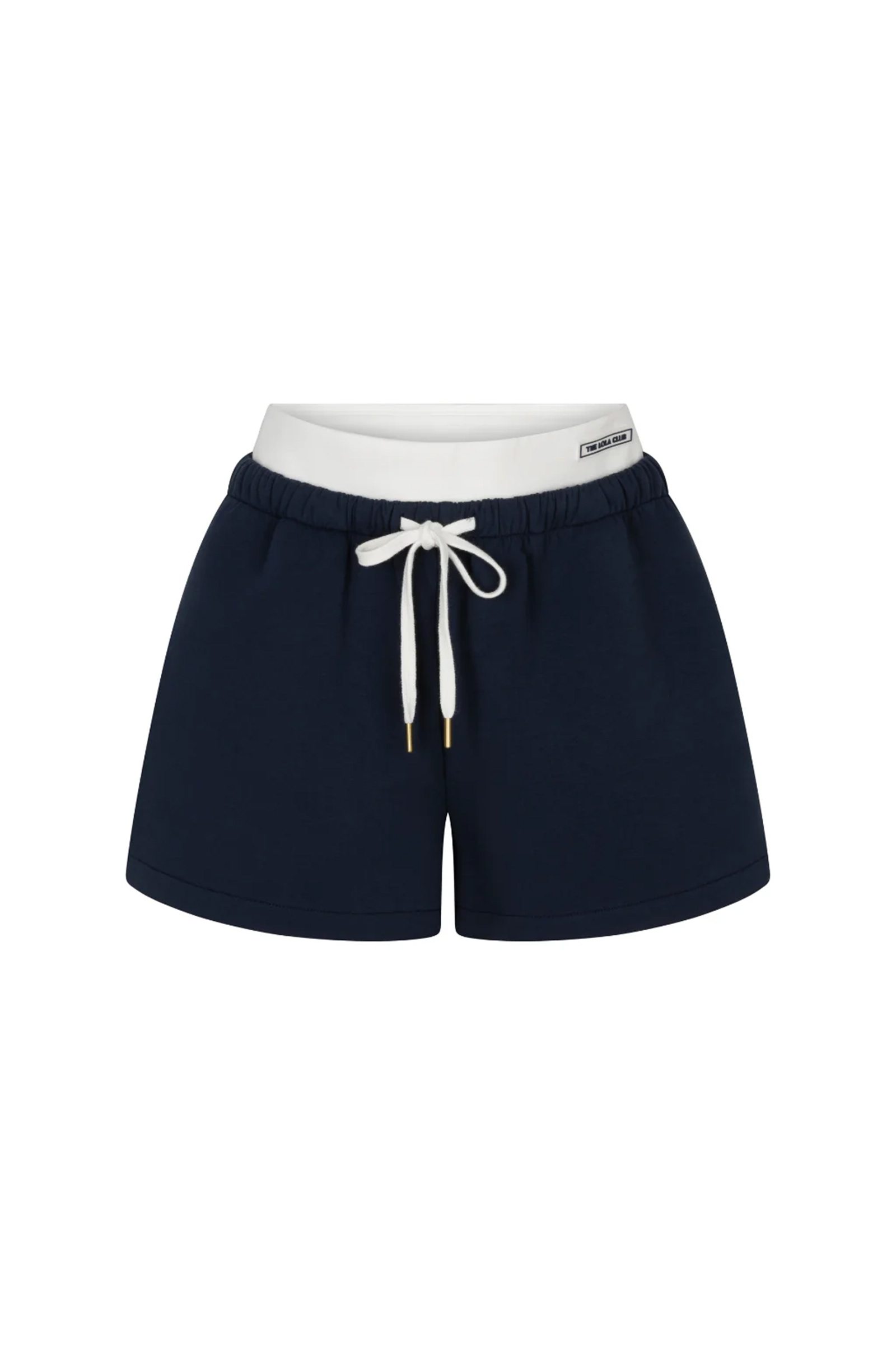 Casual dames short blauw