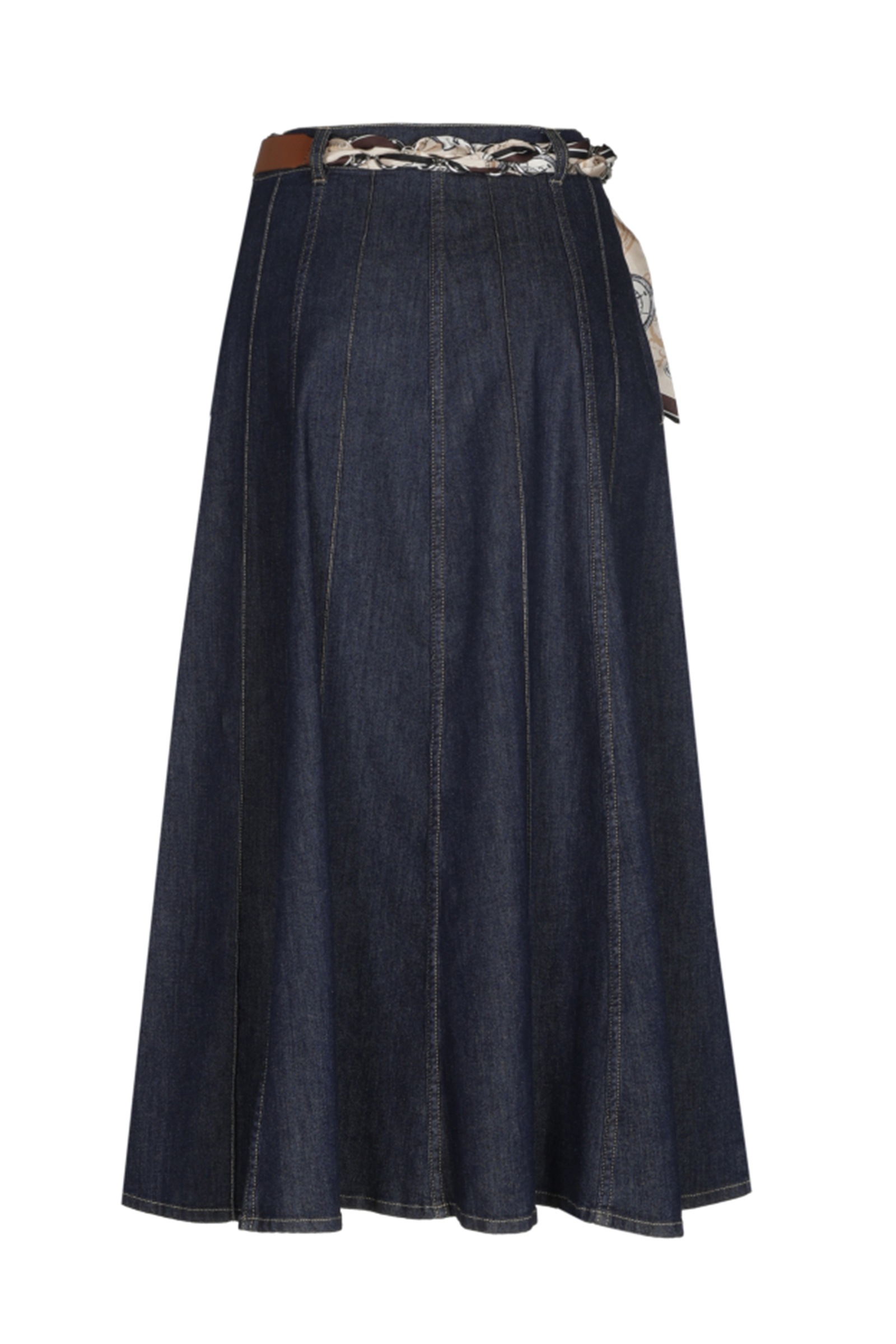 Dames rok blauw