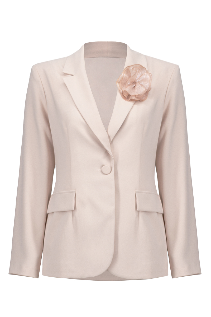 Dames blazer rose