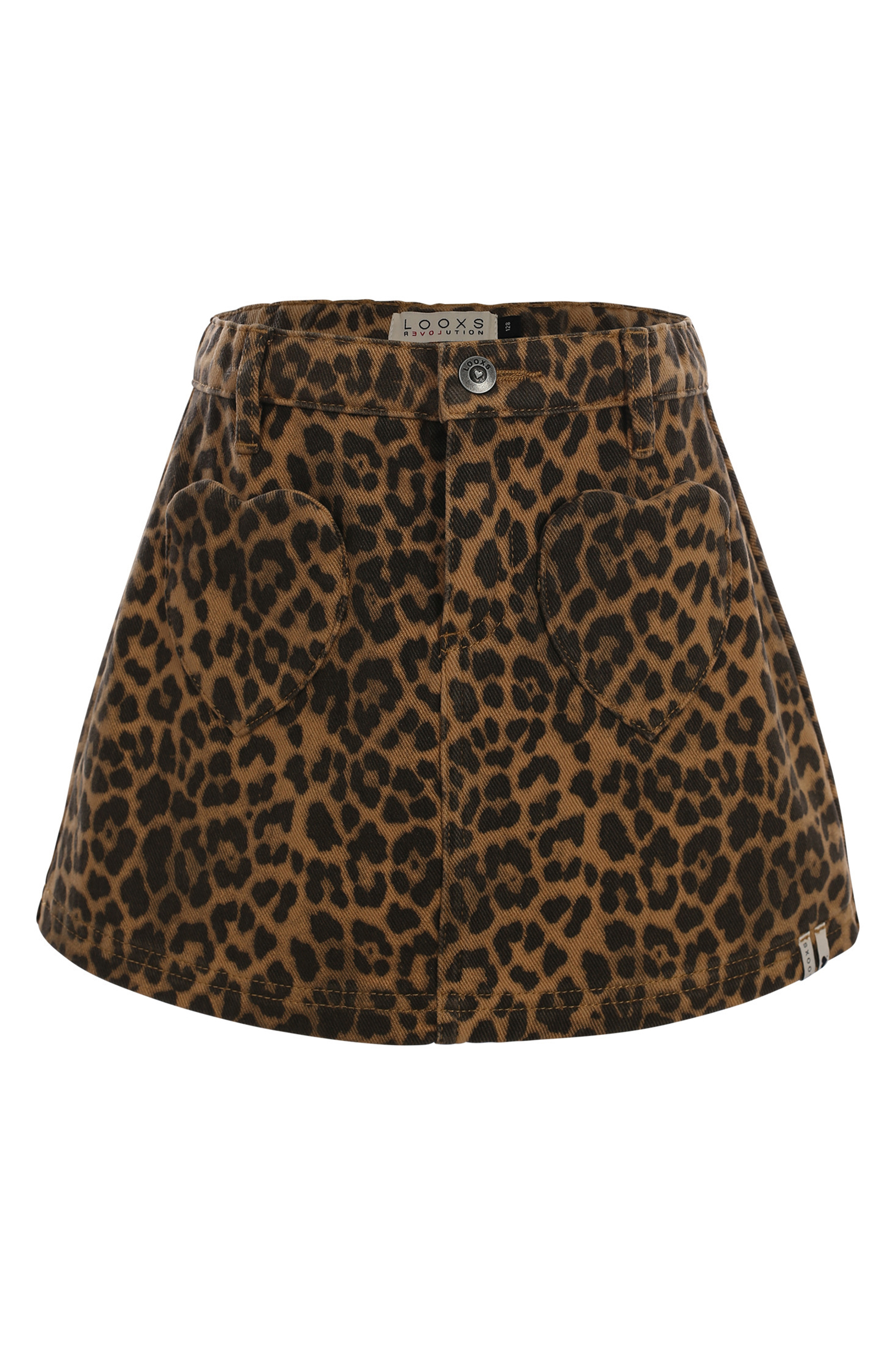 Meisjes rok bruin