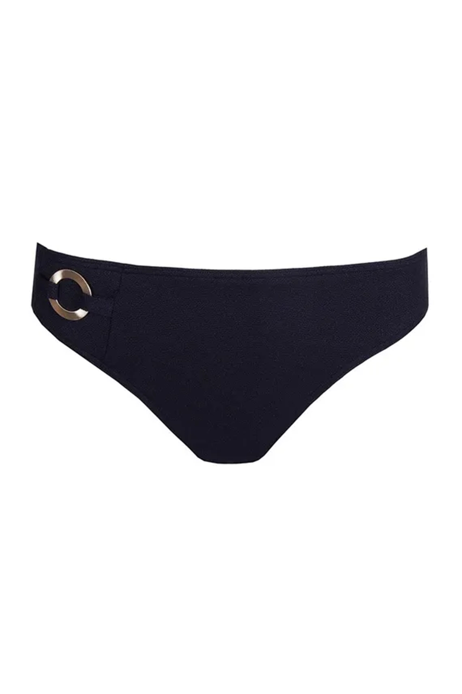 Bad/beach dames bikini slip blauw