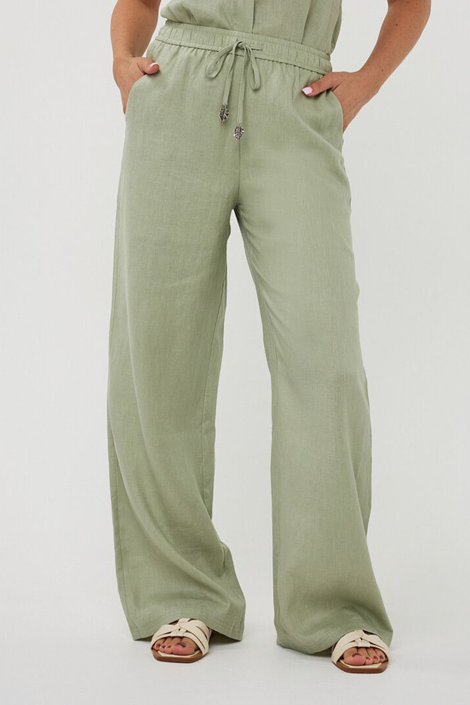 Dames broek groen