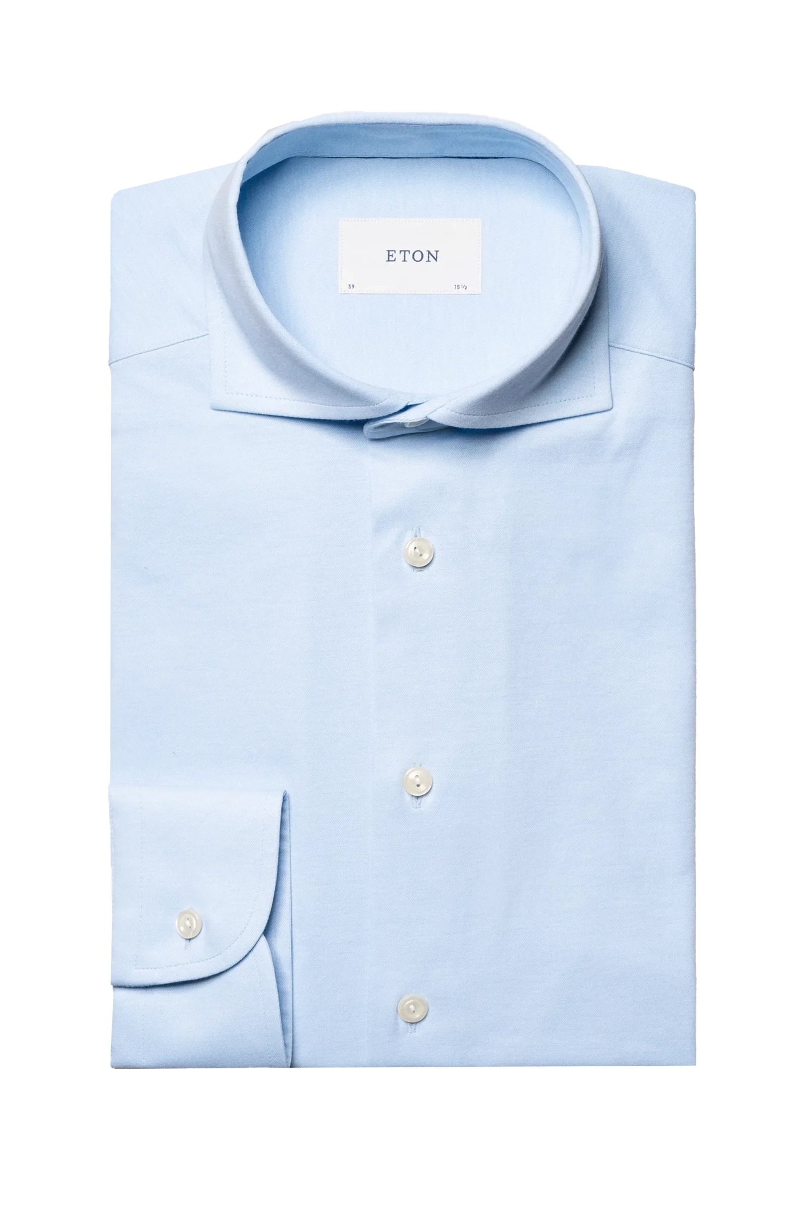 Eton SEMI SOLID FOUR-WAY STRETCH Blauw-1 2